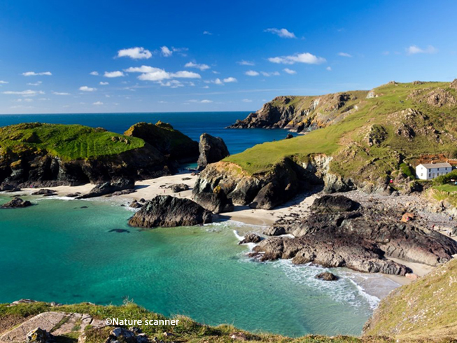 Prachtig ruige kust van Cornwall