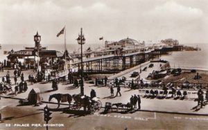 Een van de eerste pieren in Brighton