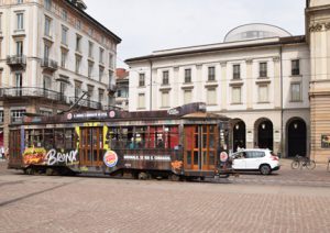 oude tram in Milaan