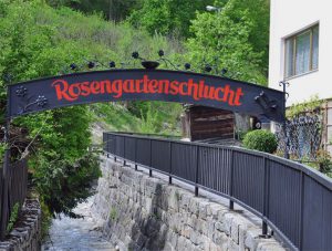 ingang Rosengartenschlucht