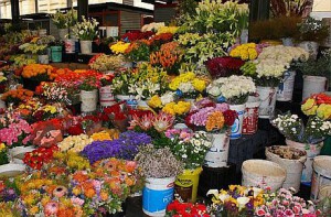Bloemverkoop