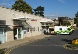 Emergency Entrance Royal United Hospital Bath