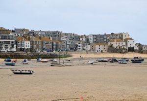 haventje van St. Ives bij eb