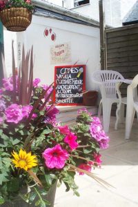 Naast een tea garden heeft Rosario's ook een B&B