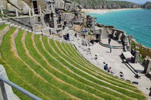 Minnack Theatre, gebouwd naar Grieks voorbeeld