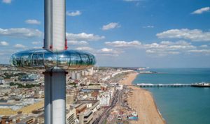 de Brighton Tower, met fenomenaal uitzicht
