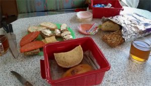 lunch in de Heppiebuzz